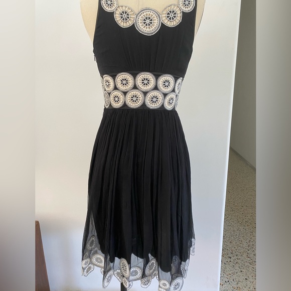 Catherine Malandrino SILK dress Sz 0 - Picture 5 of 6